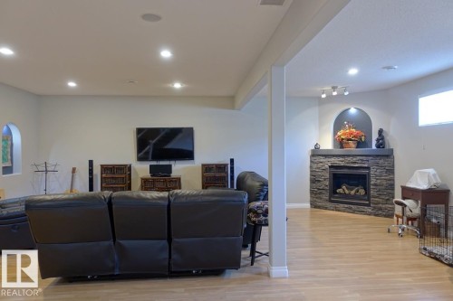 243 Greenfield Way, Fort Saskatchewan, AB - Indoor With Fireplace