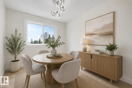 14329 23 Street, Edmonton, AB - Indoor Photo Showing Dining Room