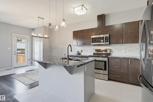 8834 91 Street, Edmonton, AB - Indoor Photo Showing Kitchen With Upgraded Kitchen
