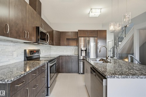 8834 91 Street, Edmonton, AB - Indoor Photo Showing Kitchen With Upgraded Kitchen