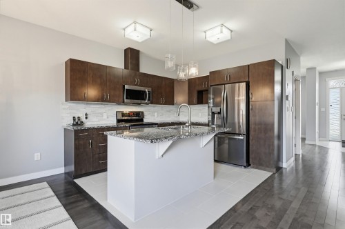 8834 91 Street, Edmonton, AB - Indoor Photo Showing Kitchen With Upgraded Kitchen
