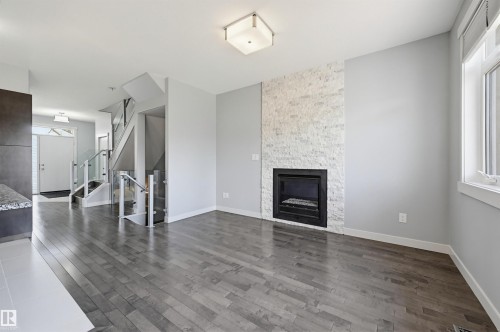 8834 91 Street, Edmonton, AB - Indoor With Fireplace