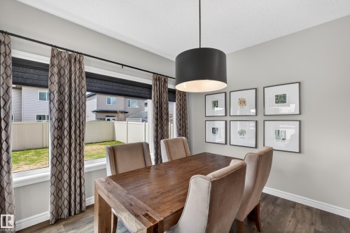 242 Cranberry Bend, Fort Saskatchewan, AB - Indoor Photo Showing Dining Room