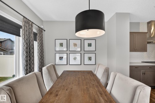 242 Cranberry Bend, Fort Saskatchewan, AB - Indoor Photo Showing Dining Room