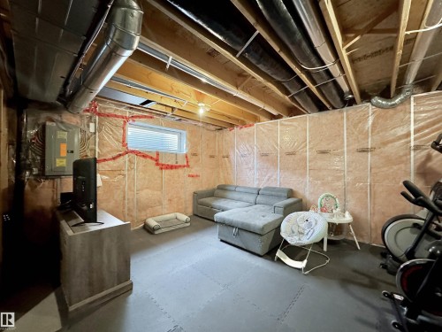 51 Galloway Wynd, Fort Saskatchewan, AB - Indoor Photo Showing Basement