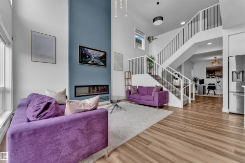 2128 190 Street, Edmonton, AB - Indoor With Fireplace