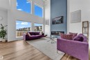 2128 190 Street, Edmonton, AB  - Indoor Photo Showing Living Room With Fireplace 