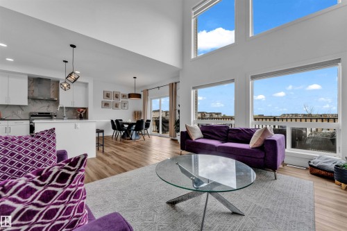 2128 190 Street, Edmonton, AB - Indoor Photo Showing Living Room