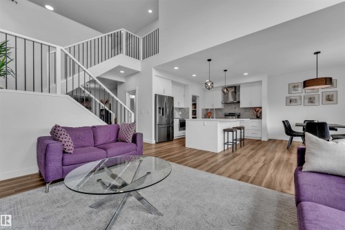 2128 190 Street, Edmonton, AB - Indoor Photo Showing Living Room