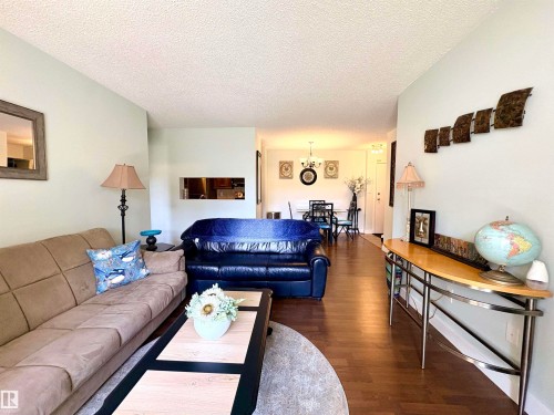 163 10520 120 Street, Edmonton, AB - Indoor Photo Showing Living Room