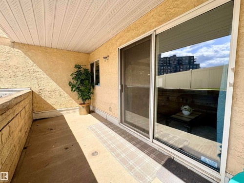 163 10520 120 Street, Edmonton, AB - Outdoor With Deck Patio Veranda With Exterior