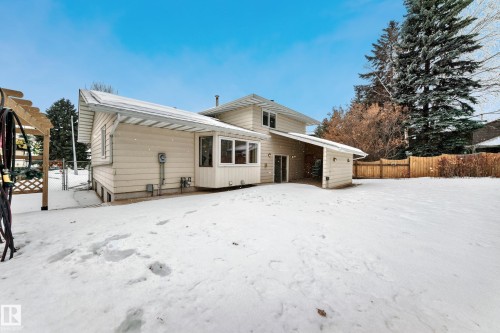 Massive yard and winter view - 38 Lancaster Crescent, St. Albert, AB - Outdoor