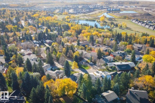 Walk from this home to Lacombe Park and the lake, 5 minutes away. Trails and bike paths extend to all of St. Albert. - 38 Lancaster Crescent, St. Albert, AB - Outdoor With View