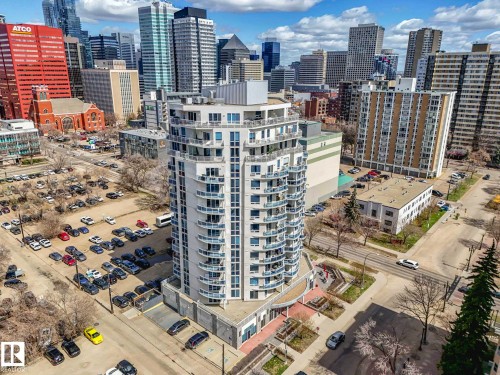 Image quality insufficient for description - 305 10504 99 Avenue, Edmonton, AB - Outdoor With View