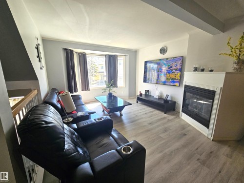 28 3645 145 Avenue, Edmonton, AB - Indoor With Fireplace