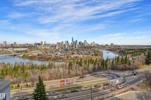 1001 10149 Saskatchewan Drive, Edmonton, AB - Outdoor With View