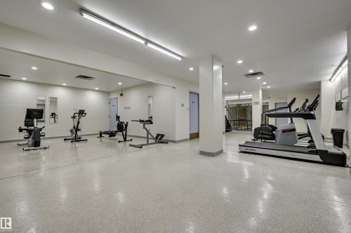 1001 10149 Saskatchewan Drive, Edmonton, AB - Indoor Photo Showing Gym Room