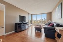 1001 10149 Saskatchewan Drive, Edmonton, AB  - Indoor Photo Showing Living Room 