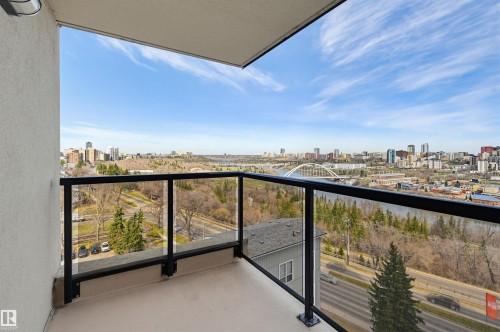 1001 10149 Saskatchewan Drive, Edmonton, AB - Outdoor With Balcony With View With Exterior