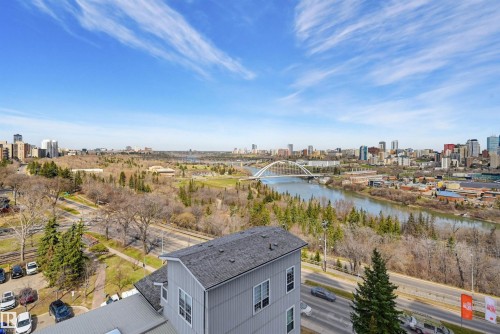 1001 10149 Saskatchewan Drive, Edmonton, AB - Outdoor With View