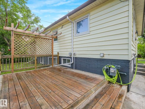 11908 52 Street, Edmonton, AB - Outdoor With Deck Patio Veranda With Exterior