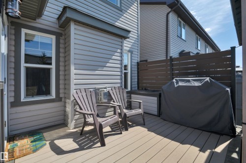 3911 Gallinger Loop, Edmonton, AB - Outdoor With Deck Patio Veranda With Exterior