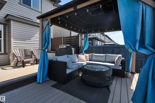 3911 Gallinger Loop, Edmonton, AB - Outdoor With Deck Patio Veranda With Exterior
