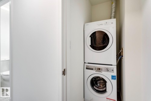 #3307 10360 102 St Nw, Edmonton, AB - Indoor Photo Showing Laundry Room