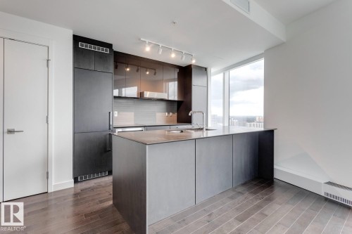 #3307 10360 102 St Nw, Edmonton, AB - Indoor Photo Showing Kitchen