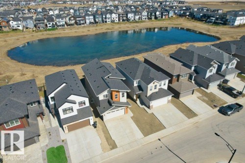 New construction residences featuring modern architectural designs - 19110 20A Avenue, Edmonton, AB - Outdoor With View