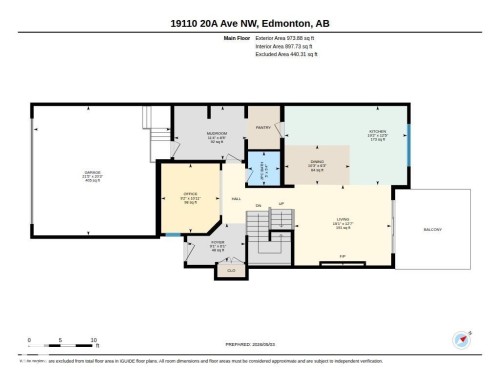 Floor plan - 19110 20A Avenue, Edmonton, AB - Other