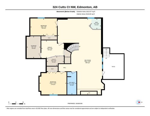 Floor plan - 324 Cutts Crest, Edmonton, AB - Other