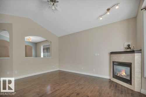8 Kingdom Place, Leduc, AB - Indoor With Fireplace