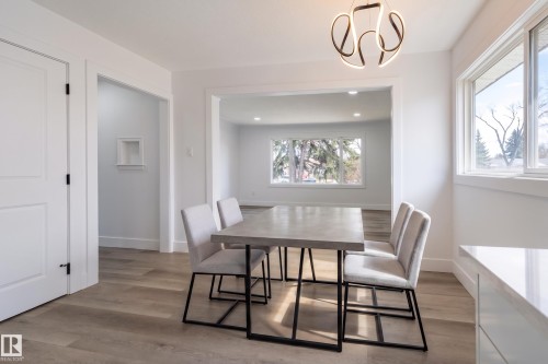 11844 St Albert Trail, Edmonton, AB - Indoor Photo Showing Dining Room