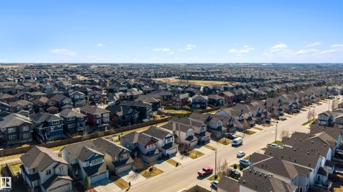Expansive residential area featuring numerous detached homes with varying architectural styles and rooflines - 6115 18 Avenue, Edmonton, AB - Outdoor With View