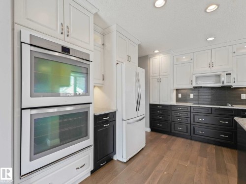 6303 92B Avenue, Edmonton, AB - Indoor Photo Showing Kitchen With Upgraded Kitchen