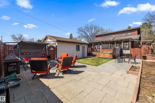 7739 80 Avenue, Edmonton, AB - Outdoor With Deck Patio Veranda