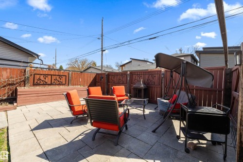 7739 80 Avenue, Edmonton, AB - Outdoor With Deck Patio Veranda With Exterior