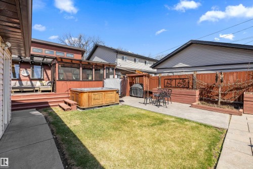 7739 80 Avenue, Edmonton, AB - Outdoor With Deck Patio Veranda