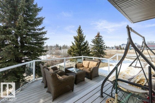 3335 32 Avenue, Edmonton, AB - Outdoor With Deck Patio Veranda With View