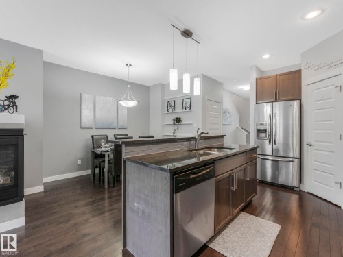 8318 79 Avenue, Edmonton, AB - Indoor Photo Showing Kitchen With Stainless Steel Kitchen With Double Sink With Upgraded Kitchen