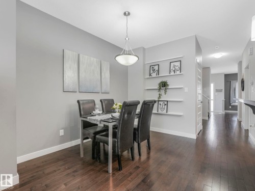 8318 79 Avenue, Edmonton, AB - Indoor Photo Showing Dining Room