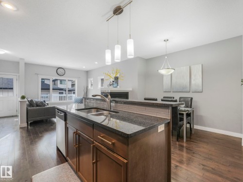 8318 79 Avenue, Edmonton, AB - Indoor Photo Showing Kitchen With Double Sink