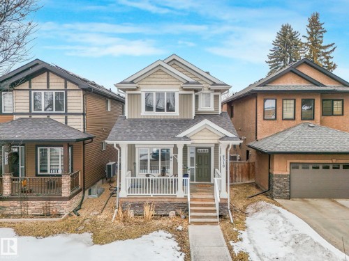 8318 79 Avenue, Edmonton, AB - Outdoor With Deck Patio Veranda With Facade