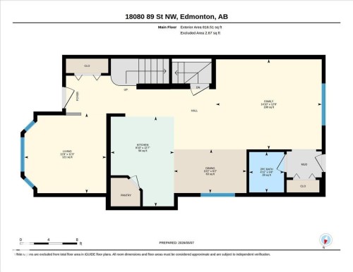 Floor plan - 18080 89 Street, Edmonton, AB - Other