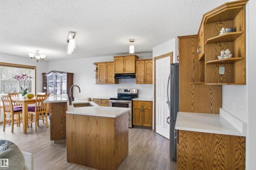 6014 48 Avenue, Beaumont, AB - Indoor Photo Showing Kitchen With Stainless Steel Kitchen