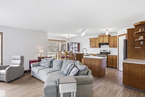 6014 48 Avenue, Beaumont, AB - Indoor Photo Showing Living Room