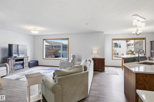 6014 48 Avenue, Beaumont, AB - Indoor Photo Showing Living Room