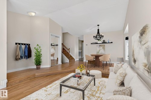 4 Dorset Place, St. Albert, AB - Indoor Photo Showing Living Room
