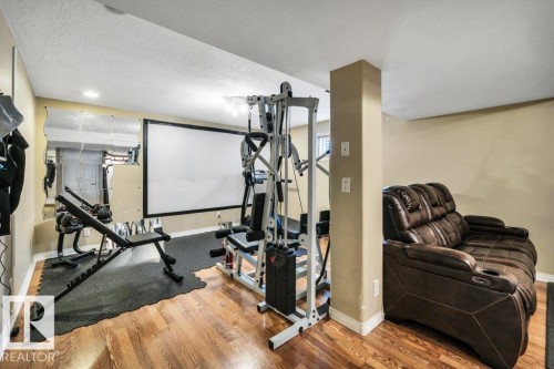 5 Hayden Place, St. Albert, AB - Indoor Photo Showing Gym Room